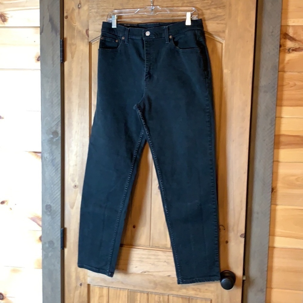 Vintage Levi’s 550 Mom jeans - relaxed fit, tapered leg Black - Picture 2 of 11